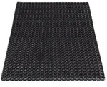 Gummiwabenmatte Miltex schwarz 80 x 120 cm Schmutzfangmatte