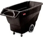 Abfallwagen Rubbermaid Tilt Truck 0,6 m3 Schwarz M&uuml;llsammler und Transport