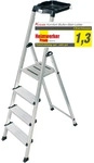 Krause 126542, Trittleiter Krause Secury Multigrip - 6 Stufen einseitig besteigbare
