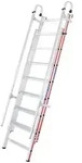 Schiebeleiter Hymer Einh&auml;nge-Schiebeleiter 2x8 Sprossen teleskopierbar, L&auml;nge 2,26