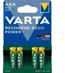 Akku Batterien VARTA Recharge Accu Power AAA R3 1000 mAh 4 St&uuml;ck/Blister, sofort