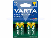 Akku Batterien VARTA Recharge Accu Power AA R6 2100 mAh 4 Stück/Blister, sofort