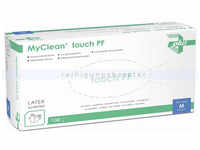 Latexhandschuhe MaiMed MyClean touch PF Größe S Handschuhe Gr. 7, puderfreie,