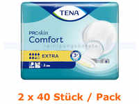 Tena Comfort Extra 2x40 Stück Vorlagen PZN 04447436 Inkontinenzprodukt mit hoher