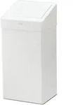 Tork 228000 Abfallbeh&auml;lter aus Metall 50 L wei&szlig; flexibel montierbar und vielseitig