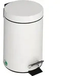 Kosmetikeimer VAR Treteimer mit Pedal 3 L wei&szlig; mit Inneneimer und...