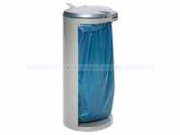 Müllsackständer VAR Kompakt Junior Mülleimer 120 L silber für 120 L...