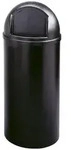 M&uuml;lleimer Rubbermaid Marshal Container 94,6 L Schwarz M&uuml;lleimer mit Druckdeckel und
