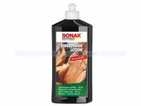 SONAX Leder Pflege Lotion, 500 ml Reinigungs- und Pflegeemulsion für Teile aus