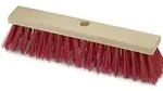 Stra&szlig;enbesen N&ouml;lle Elaston glatt rot, mit Stielloch, 40 cm Stra&szlig;enfeger, Flachholz
