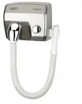 All Care Mediclinics Haartrockner Edelstahlopt. mit Schlauch Edelstahl Optik, 65