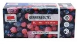 Gefrierbeutel Quickpack 1 L 40 St&uuml;ck auf der Rolle, 18 x 25 cm
