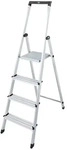 Krause 126221, Trittleiter Krause Solidy - 4 Stufen einseitig besteigbare Trittleiter