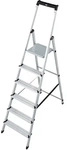 Krause 126245, Trittleiter Krause Solidy - 6 Stufen einseitig besteigbare Trittleiter