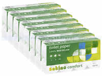 Toilettenpapier Wepa Satino Comfort hochweiß 2-lagig 64 Rollen/Paket x 250...