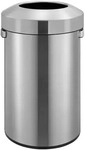M&uuml;lleimer EKO Urban Bin Edelstahl matt 60 Liter stilvoller offener Abfallsammler aus