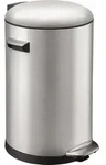 Tretm&uuml;lleimer EKO Belle Deluxe 20 L matt Edelstahl mit ged&auml;mpft schlie&szlig;endem