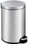 Treteimer EKO Serene Tretm&uuml;lleimer Edelstahl matt 20 L mit ged&auml;mpftem Deckel und