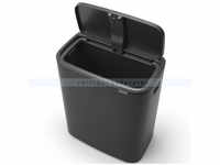Mülleimer Brabantia Bo Touch Bin Müllbehälter 60 L schwarz mit