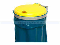 Müllsackständer VAR WSK Wandgerät zur Wandmontage gelb ideal für 120 L
