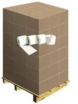 Toilettenpapier hochwei&szlig; 3-lagig, Palette Palette mit 28 Paketen je 72 Rollen x 250