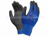 Arbeitshandschuhe Ansell HyFlex® Nylon schwarz-blau in XL Gr. 10, schwarze
