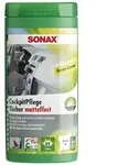 Cockpitpflege SONAX Matteffect Green Lemon 25 St&uuml;ck wirkt staubabweisend und