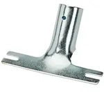 Besenhalter N&ouml;lle Besenstielhalter aus Metall f&uuml;r 24 mm Stieldurchmesser