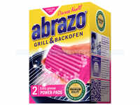 abrazo Grill & Backofen Power-Pads 2 Stück mit natürlicher Pflanzenseife,...