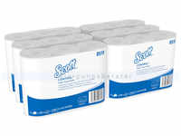 Toilettenpapier Kimberly Clark SCOTT® Toilet Tissue Rollen 3 Lagig, 6 Beutel x...