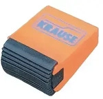 Krause Traversenfu&szlig;kappe orange, Innenma&szlig; 64x25 mm Fu&szlig;kappe f&uuml;r Semi Profi