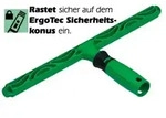 Unger EH250 Fensterwischer ErgoTec Tr&auml;gerteil 25 cm mit Wasserkammern f&uuml;r mehr