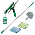 Unger AK130 Wintergartenset Reinigungs Set 6-teilig 4,50 m f&uuml;r Winterg&auml;rten,