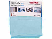 Microfasertuch Sprintus Rainbow Pro 40x40 cm blau Hochleistungstuch für