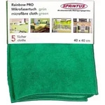 Microfasertuch Sprintus Rainbow Pro 40x40 cm gr&uuml;n Hochleistungstuch f&uuml;r