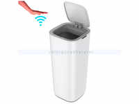 berührungsloser Sensor Mülleimer EKO Morandi Smart 30 L weiß quadratischer