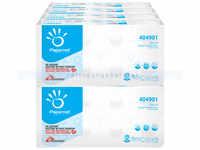 Papernet Toilettenpapier Werra Tissue Recycling naturweiß 3-lagig 9x8 Rollen, 72
