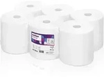 Handtuchrollen Wepa Satino Prestige hochwei&szlig; 20,5 cm x 150 m 6 Rollen/Paket, 2-lagig