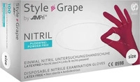 Ampri 01186-S, Nitrilhandschuhe Ampri Style Grape S puderfrei, unsteril, 100