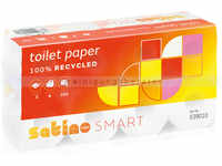 Wepa Satino Smart recycling hochweiß 3-lagig Toilettenpapier 8 Rollen im...