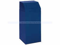 Abfallsammler VAR Wertstoffsammler 45 L enzianblau verzinktes Stahlblech,