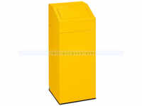 Abfallsammler VAR Wertstoffsammler 45 L gelb verzinktes Stahlblech,