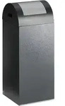 Abfallsammler VAR WSG 55 R antik-silber 60 L silber mit Einwurfklappe in silber,