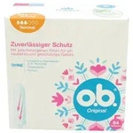 Tampons o.b. Original Normal 64 St&uuml;ck Pack zuverl&auml;ssiger Schutz