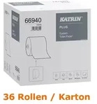 KATRIN Toilettenpapier Gro&szlig;rolle Plus 800 2-lagig hochwei&szlig; 36 Rollen je 800...