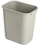 M&uuml;lleimer Rubbermaid Rechteckiger Abfallbeh&auml;lter 26,6 L Grau grauer M&uuml;lleimer