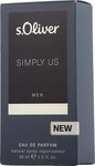 s.Oliver 814046, s.Oliver Simply Us Men Eau de Parfum Spray 30 ml, Grundpreis: &euro;