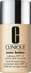 Clinique 6MNY48A000, Clinique Even Better Makeup SPF 15 Evens and Corrects 30...