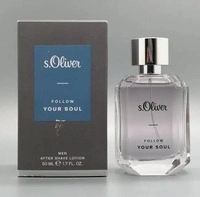 s.Oliver 865147, s.Oliver Follow Your Soul Men Aftershave Lotion 50 ml, Grundpreis: