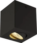 SLV TRILEDO SQUARE CL Deckenleuchte, LED, 3000K, schwarz matt, 6,2W - Wand- und